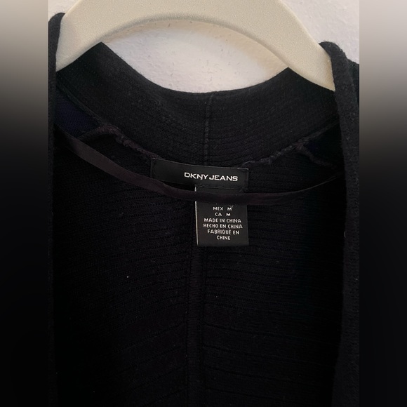 DKNY Open Multi Knit Cardigan M - Picture 3 of 5